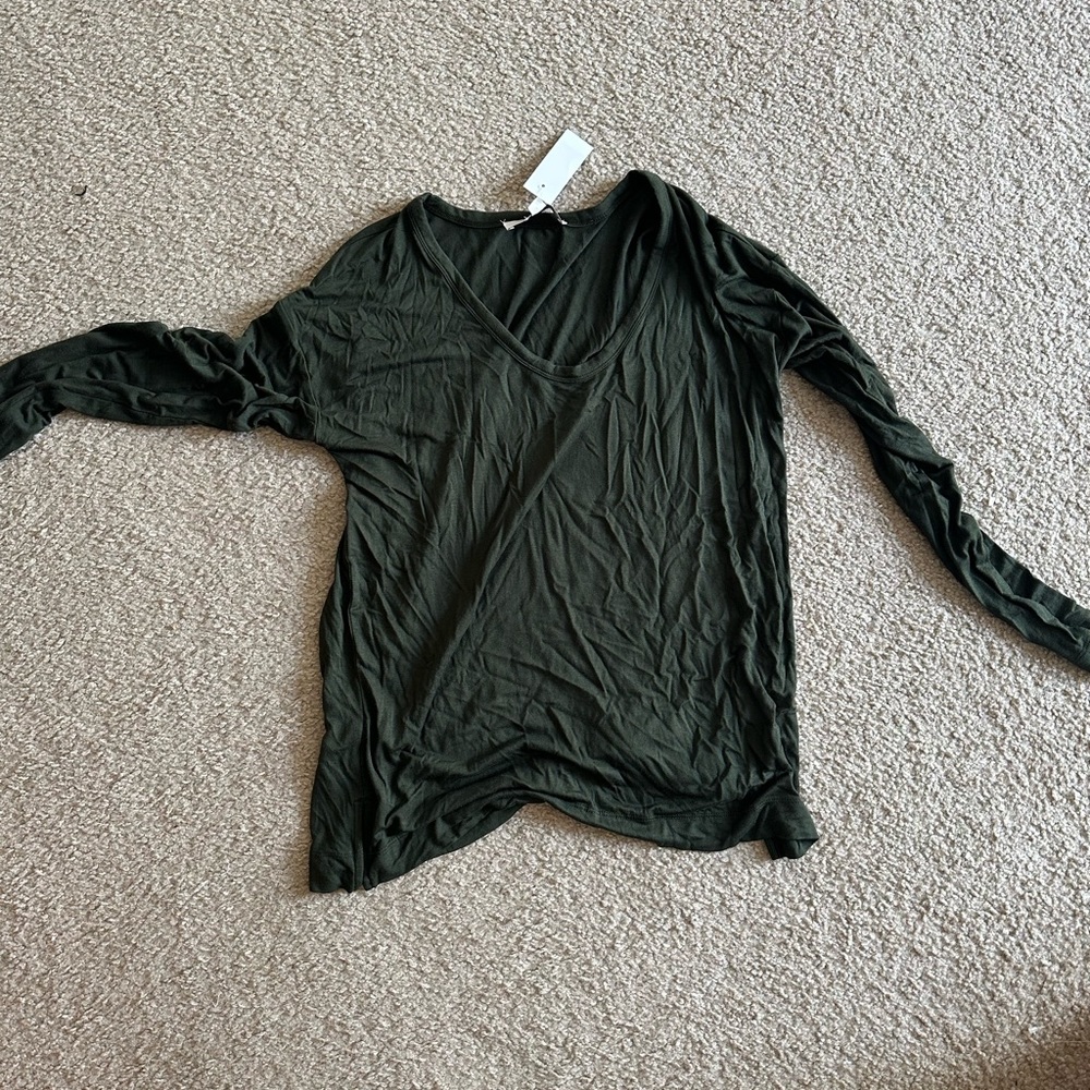 Olive color top